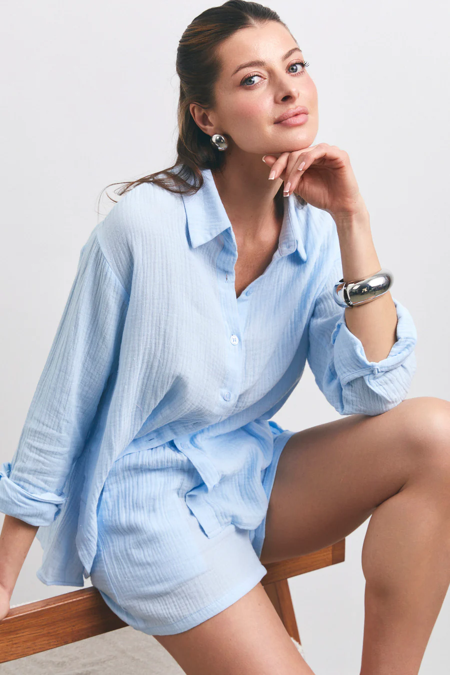 NEW Blue Soft Cotton Set