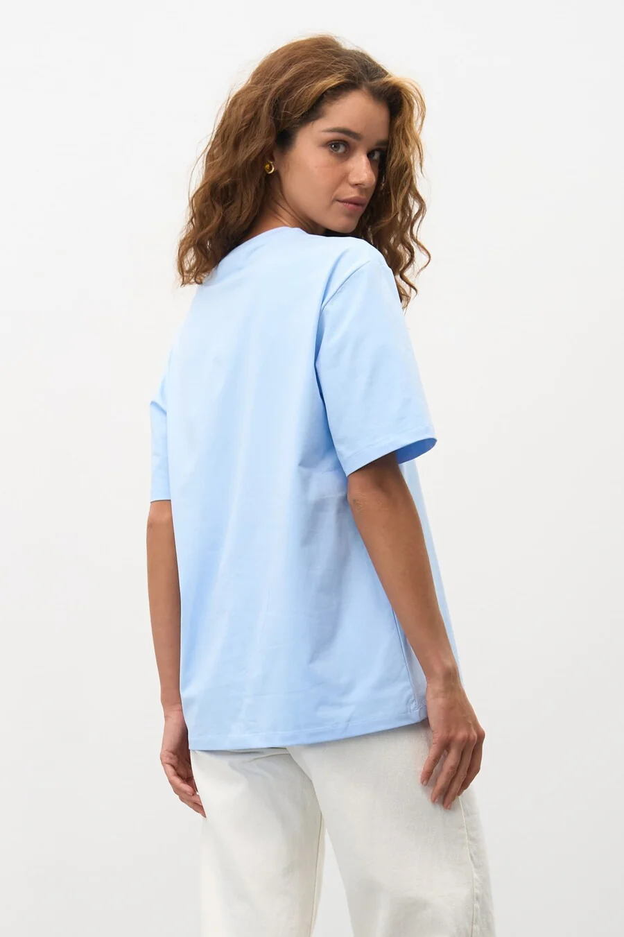 Blue Oversized T-shirt - Image 3