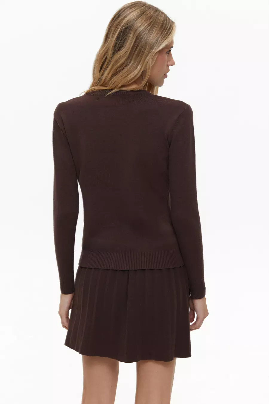 Brown Classic Jumper - Image 5