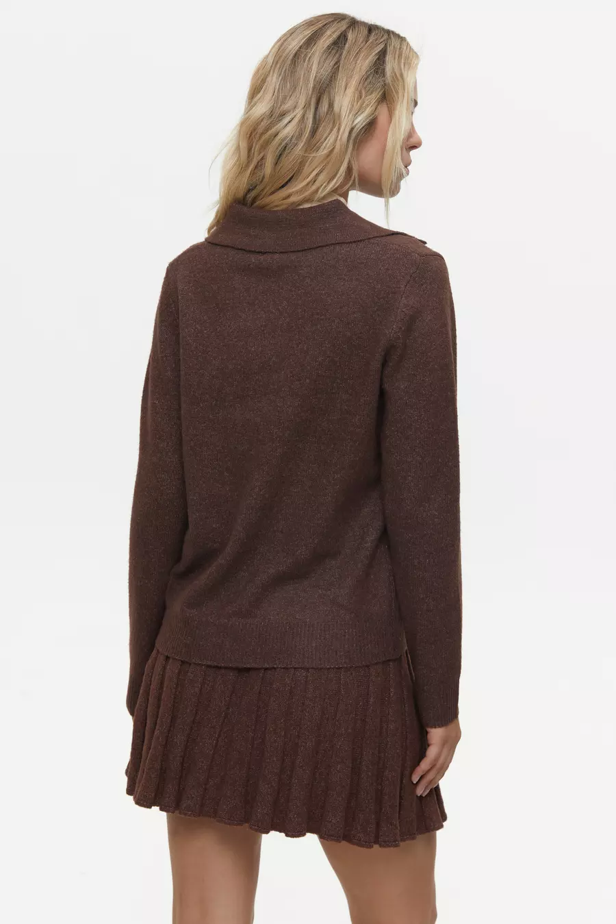 Brown Polo Sweater - Image 5