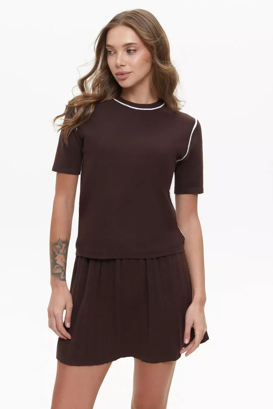 Brown Striped jumper - Image 4