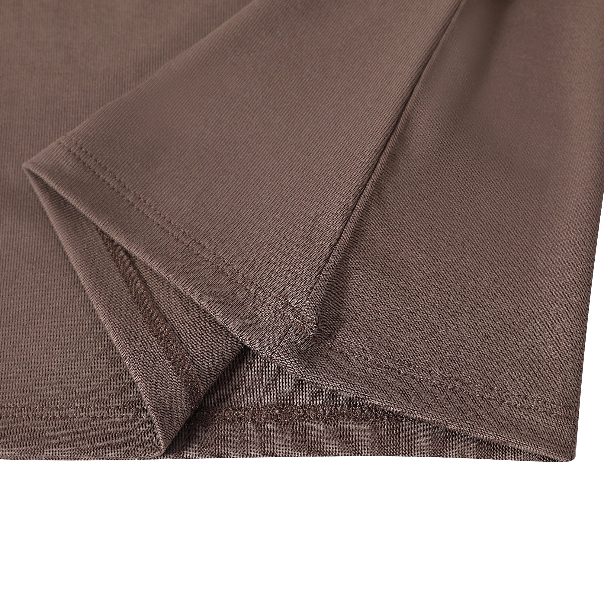 Basic ribbed tank top, Chocolate - Image 4