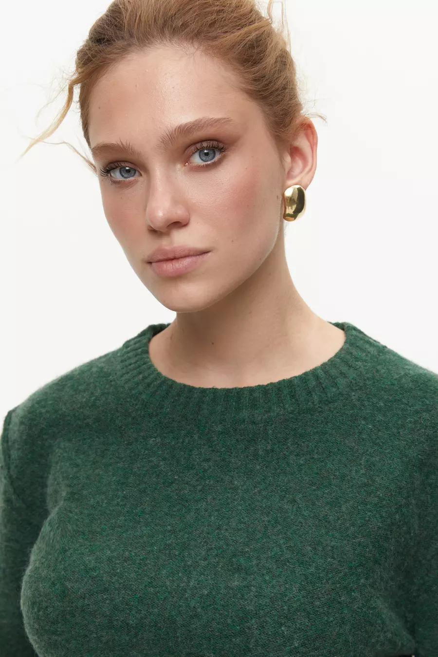 Green Crop Sweater - Image 3