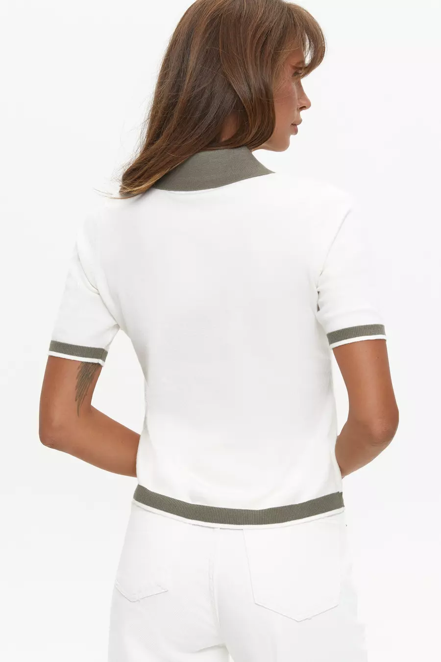 Green Short-Sleeved Polo - Image 5
