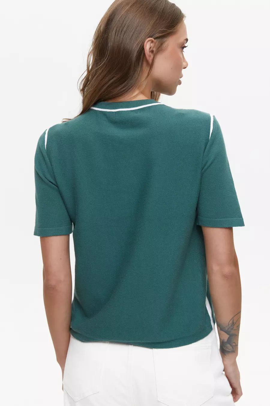Green Striped jumper - Image 5