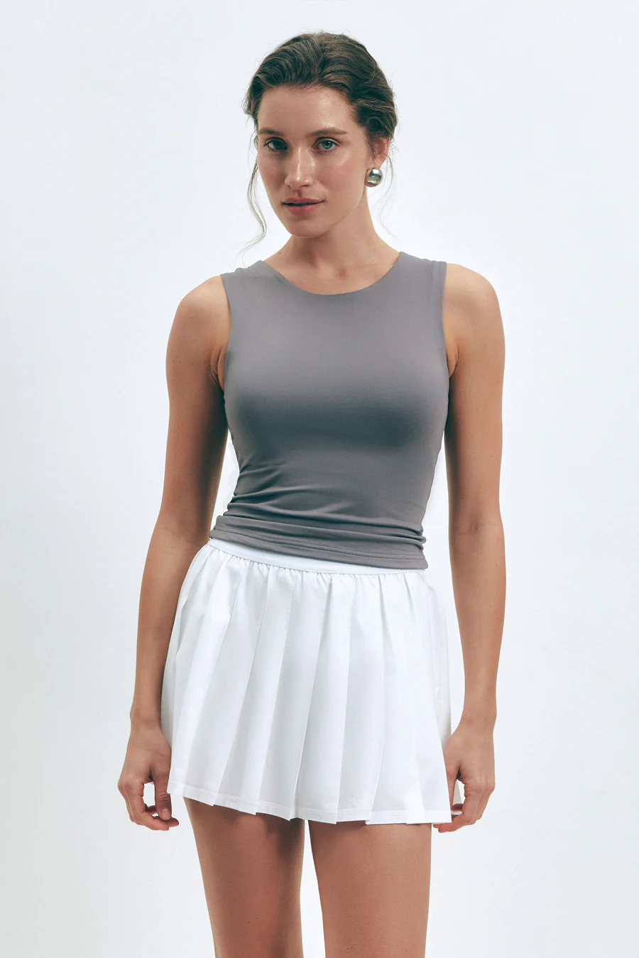 Grey Basic Tank Top
