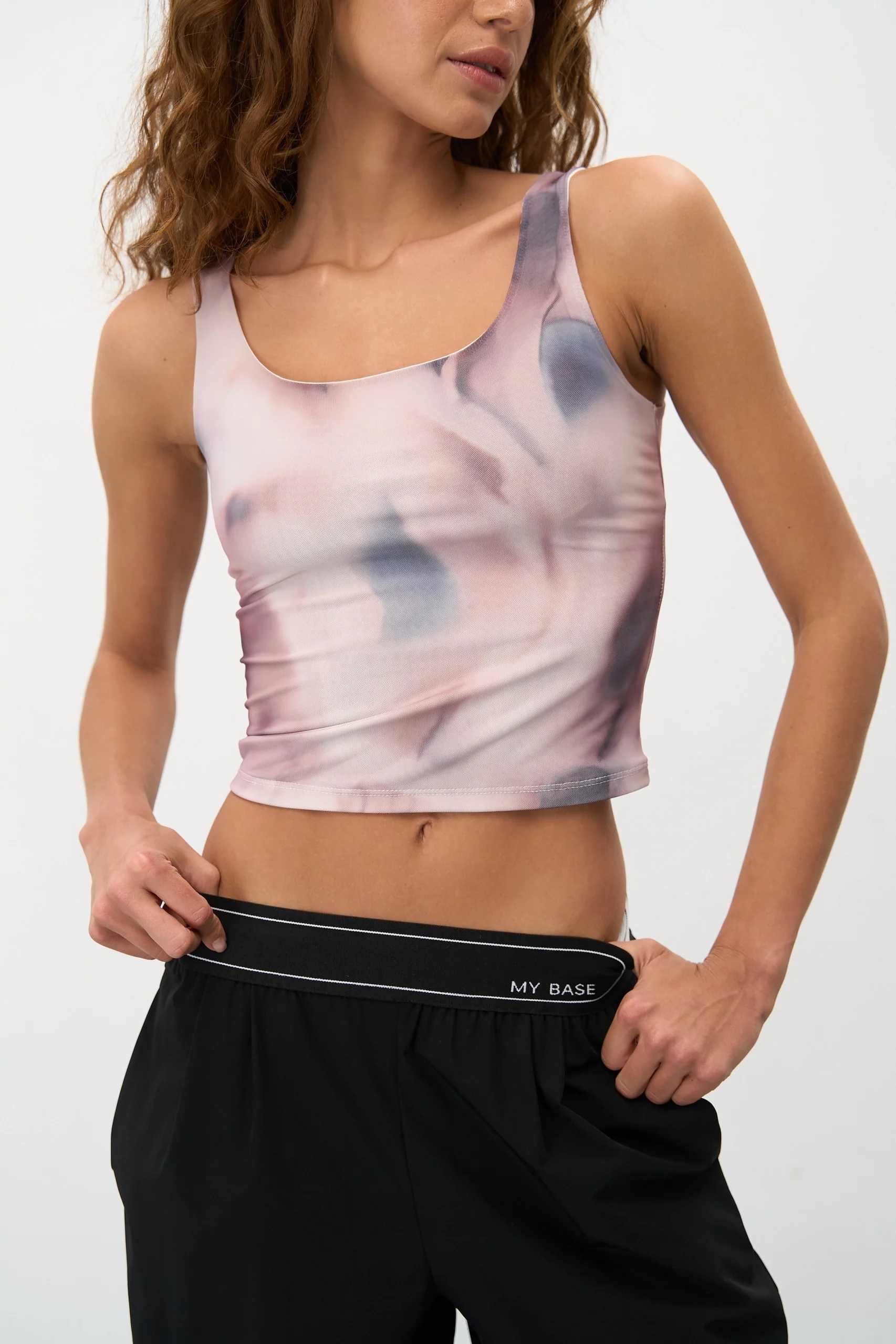 NEW Pink Gradient Effect Tank Top - Image 3