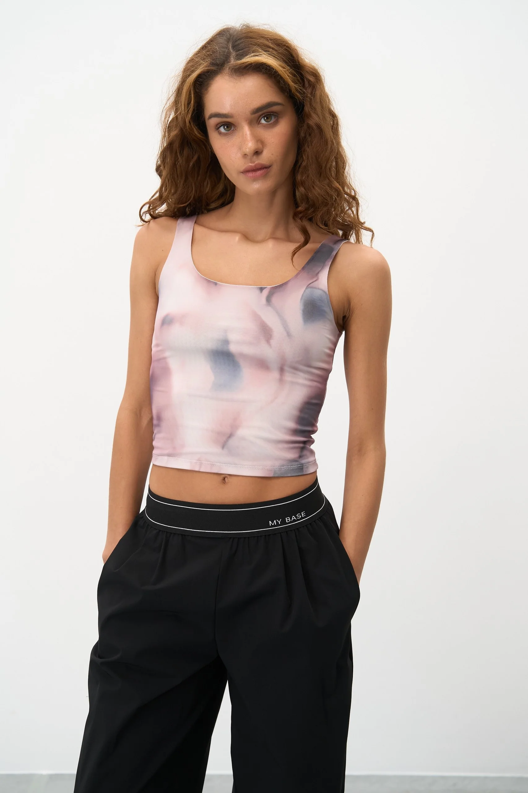 NEW Pink Gradient Effect Tank Top - Image 7