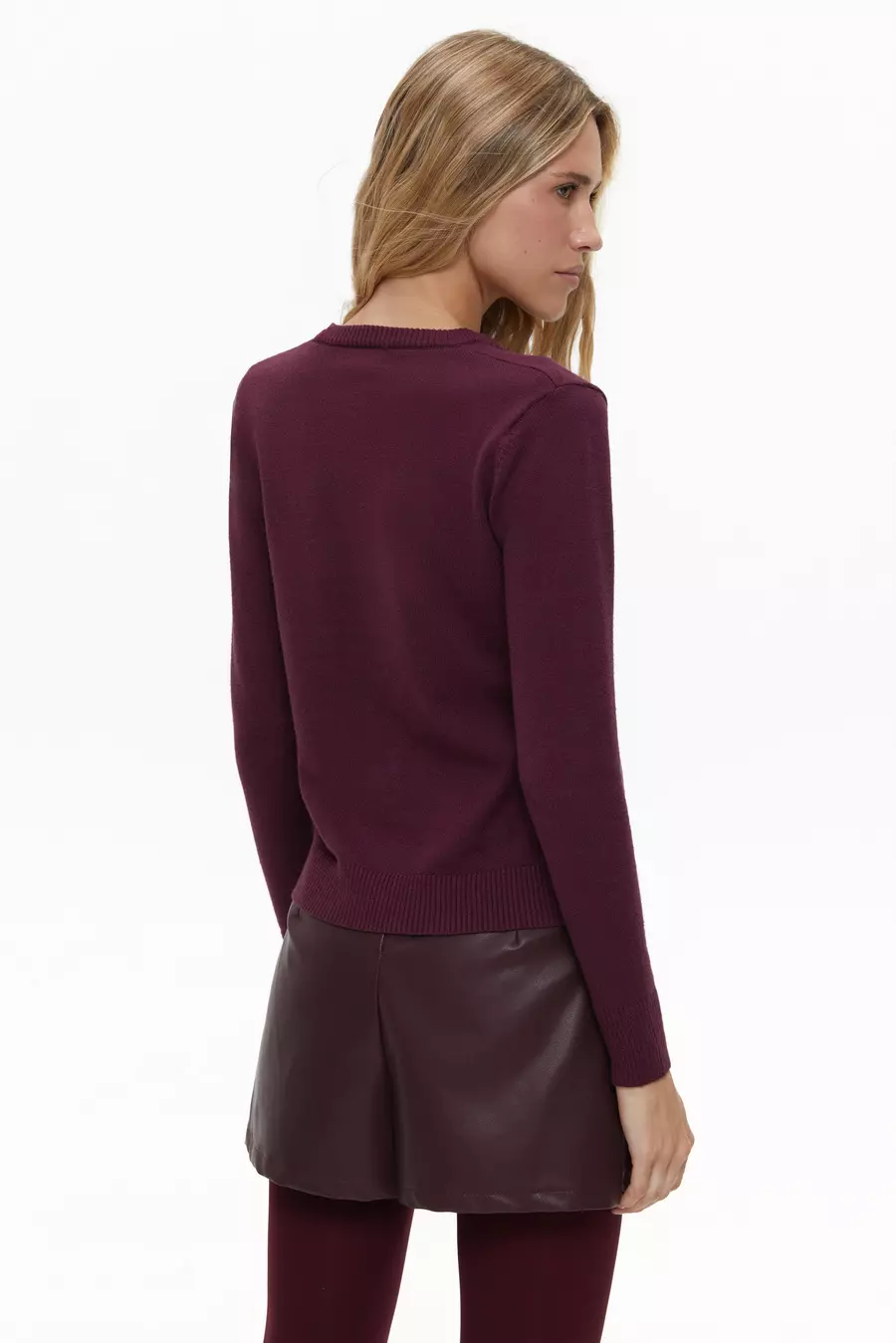 Purple Classic Jumper - Image 5