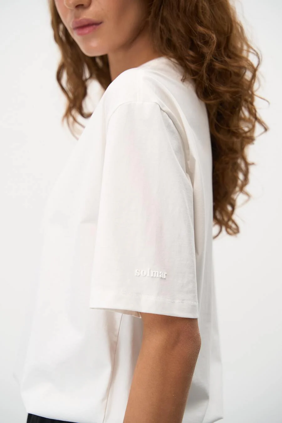 Loose-fit T-shirt, Clean White - Image 3