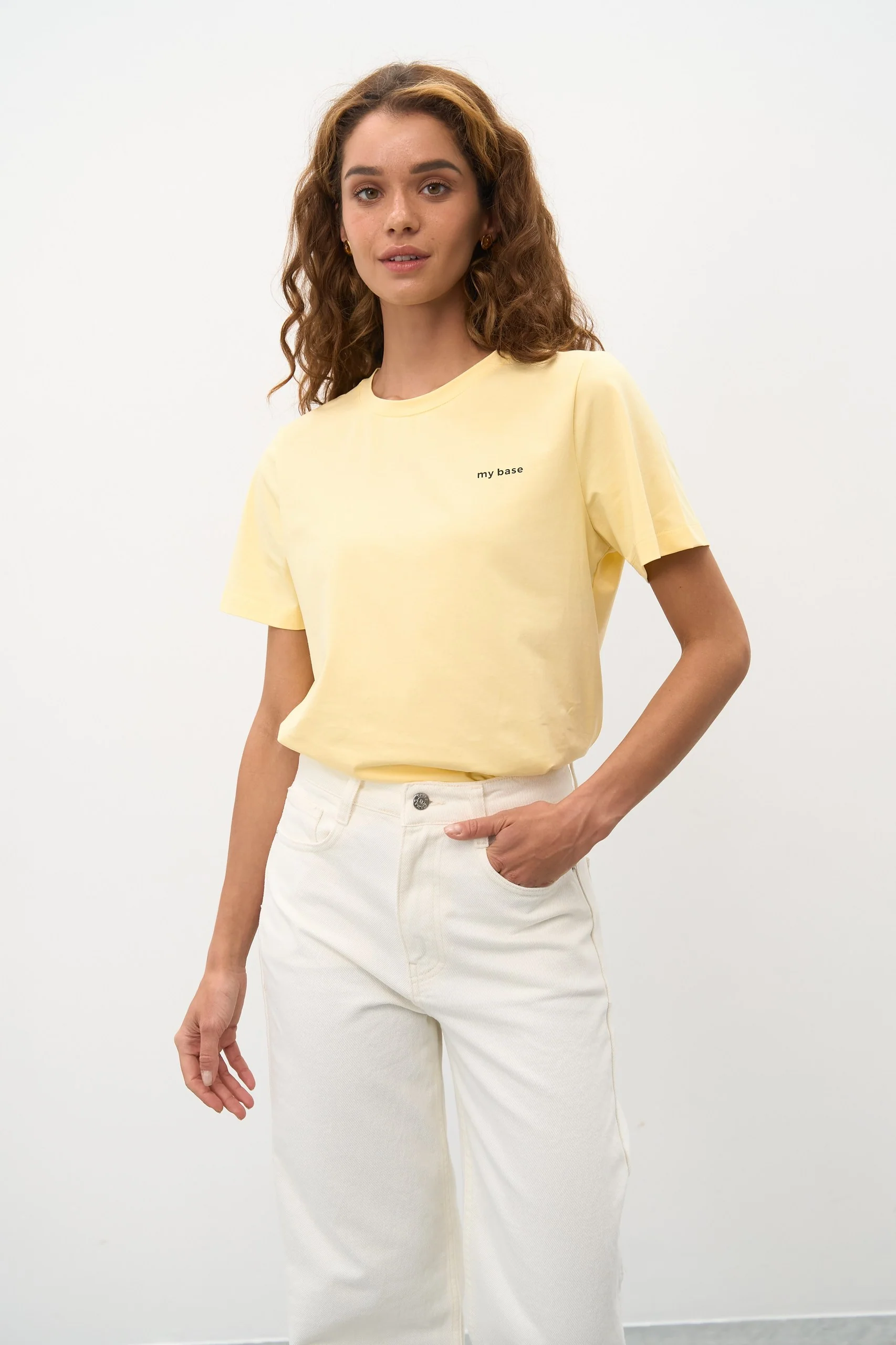 Yellow "My Base" T-Shirt - Image 8
